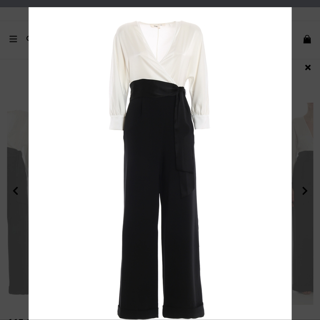 Diane Von Furstenberg Marle Long-Sleeve Jumpsuit